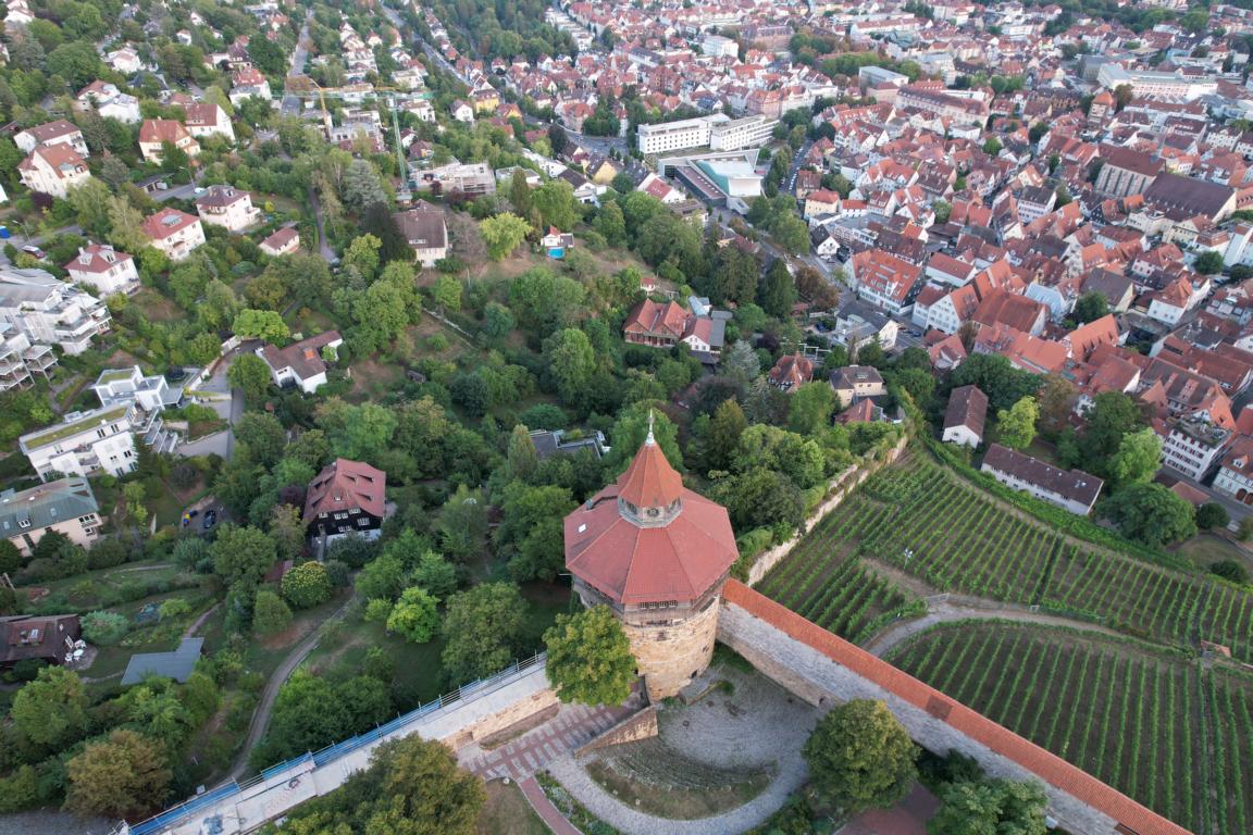 Bildqualität der Farbtiefe und Details der DJI Mavic 3.